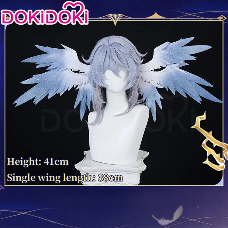 Sunday Robin Wings Headwear Headband Cosplay Props Game Honkai:Star Rail DokiDoki Sunday Electric Wings Robin Accessories