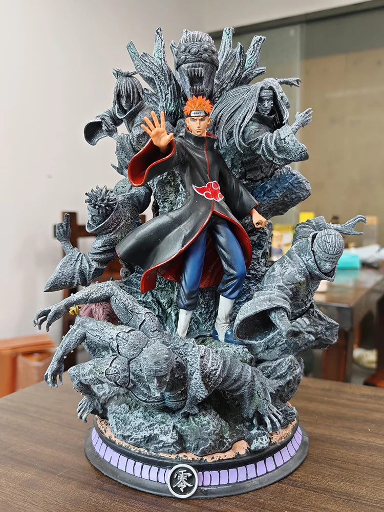 41cm Pain Figures Cartoon Naruto Anime Figure Pain Model Gk Pvc Statue Figurine Doll Collection Car Decotation Children Toy Gift