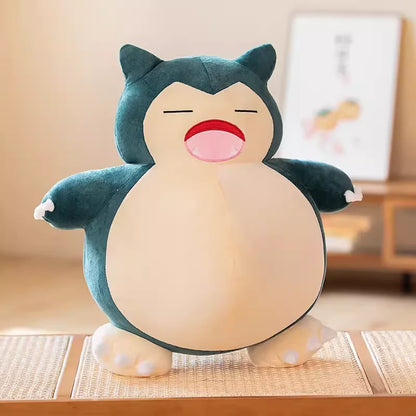 Aoger Giant Snorlax Plush Toys Kawaii Soft Snorlax Leather Shell Plushie NO Filling Pillow Birthday Gifts For Children Pokemon