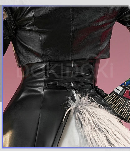 Lappland Saluzzo Cosplay Costume Game Arknights DokiDoki-SR Lappland Cosplay Wig Ears Women Halloween Costume Wig