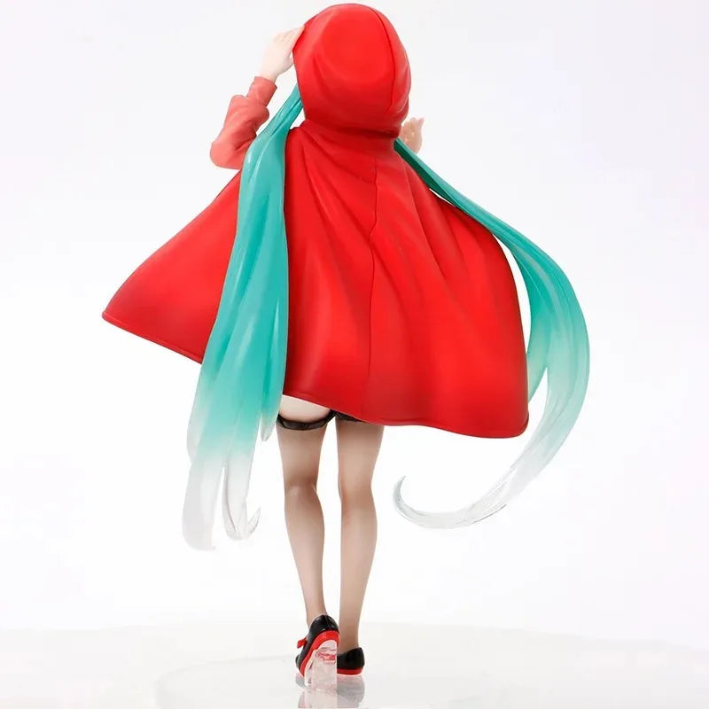 Bandai Hatsune Miku Wonderland Little Red Riding Hood 18CM PVC Model