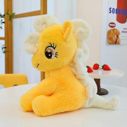 Anime My Little Pony Prototype Plush Doll Soft Pillow Girl Heart Fluttershy Sofa Ornaments Children'S Toys Birthday Gifts Custom