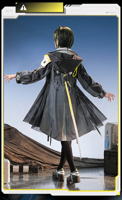 Endministrator A B Cosplay Costume Game Arknights DokiDoki-SR Men Endministrator Cosplay Mask Halloween