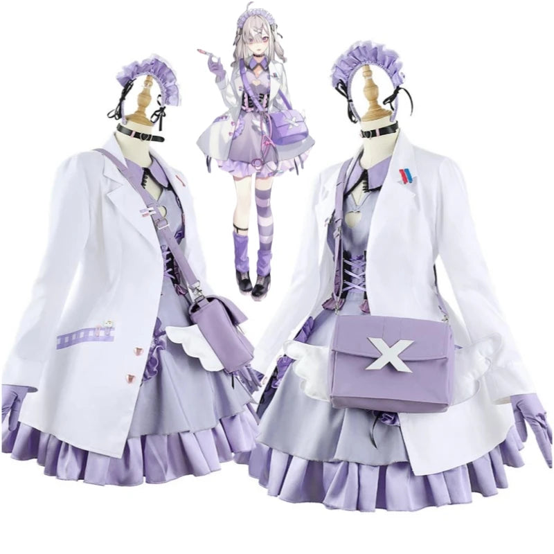 Sukoya Kana Cosplay Costume Set Asian Size Polyester