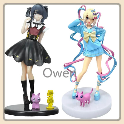 Anime Sugar Sugar Chaotian Sauce Figurine NEEDY GIRL OVERDOSE Cute Rain Figures PVC Standing Model Collection Toys Birthday Gift