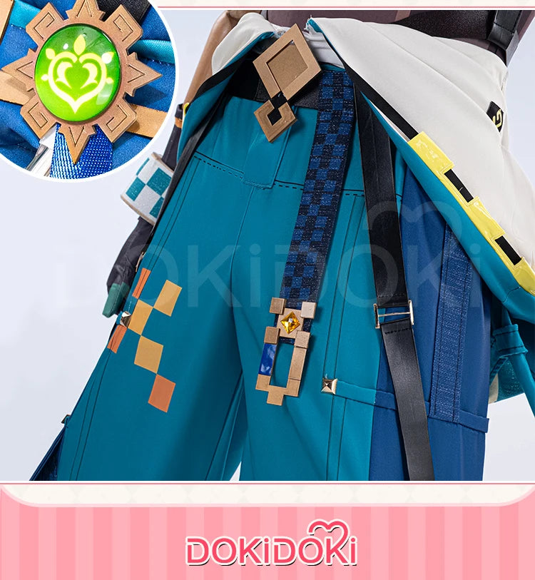 IN STOCK Kinich Costume Game Genshin Impact Cosplay【XS-3XL】DokiDoki-N Men Huitztlan Natlan Kinich Costume Cosplay Plus Size