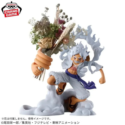 BANPRESTO Fig Life Gear 5 Monkey D Luffy Figure Anime One Piece Model Genuine Boxed Toy