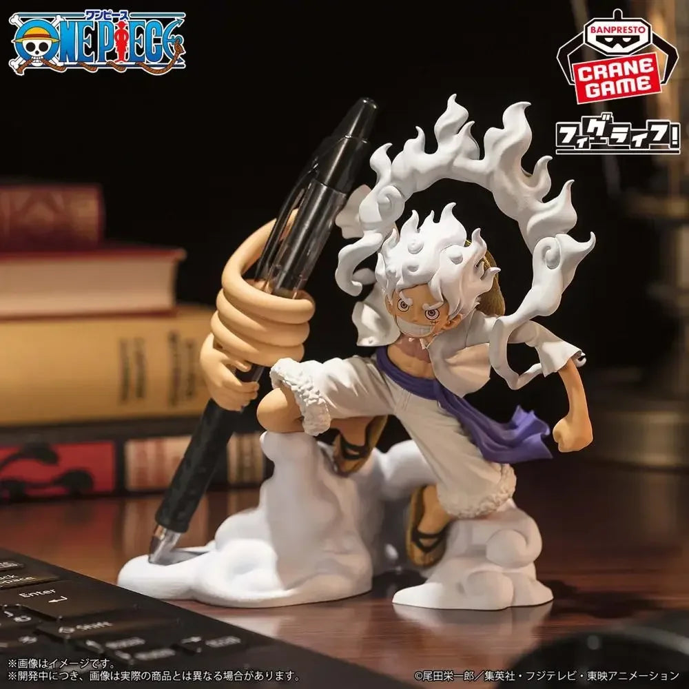 BANPRESTO Fig Life Gear 5 Monkey D Luffy Figure Anime One Piece Model Genuine Boxed Toy