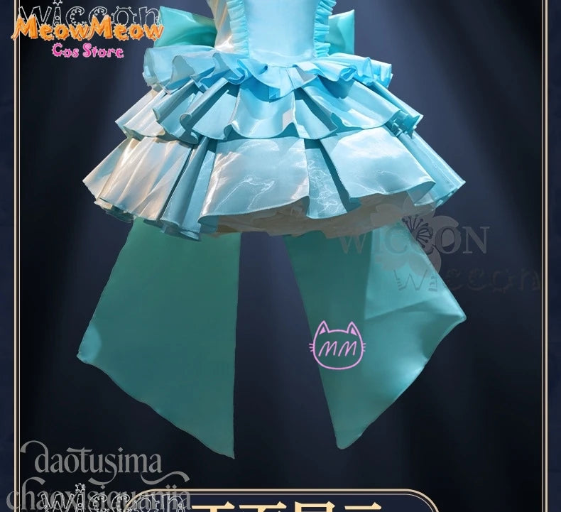Mermaid Melody Hanon Hosho Adult Costume Polyester Set