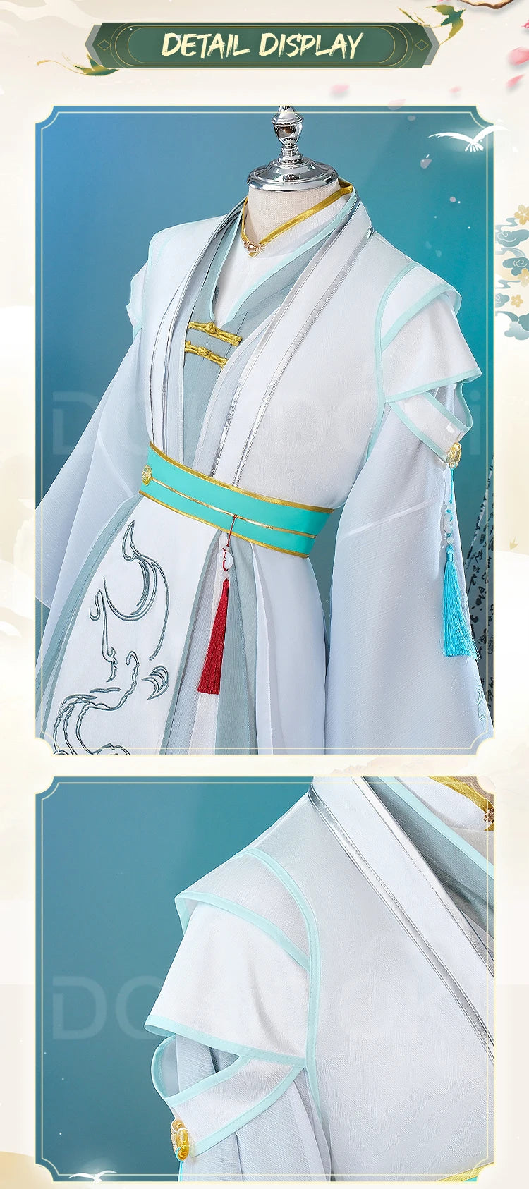 IN STOCK Shi Qingxuan Cosplay Costume Anime Tian Guan Ci Fu Cosplay DokiDoki-R Shiqingxuan Men Costume Shiqingxuan Women Version