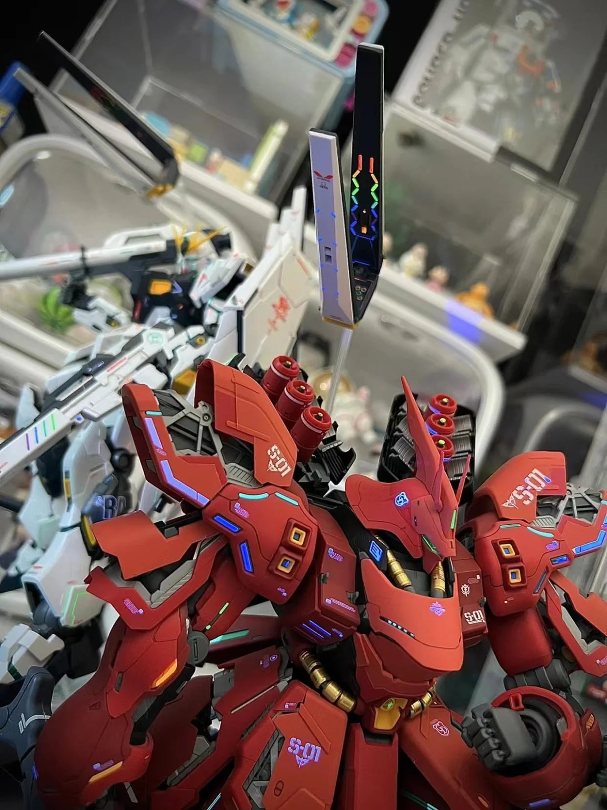 In Stock DABAN 6631 SAZABI Ver.Ka MG 1/100 Assembly Model Kit Action Figures Plastic Model Kits Robot Collection Kids Toy