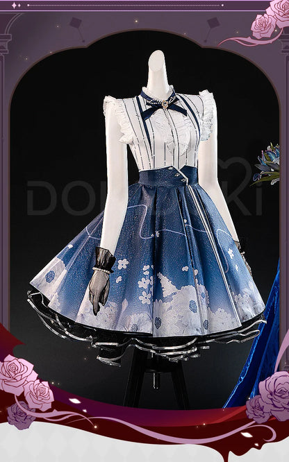 IN STOCK Nikki Cosplay Costume Game Infinity Nikki【S-3XL】DokiDoki-R Women Cute Lolita Dress Floral Memory Plus Size