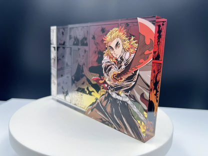 New Demon Slayer Creative High-value Bar Chi Tokitou Muichirou Acrylic Brick Computer Desktop Ornaments Anime Peripheral Gifts