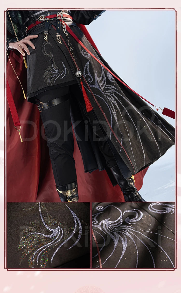 【Official】IN STOCK Lan Wangji Wei Wuxian Doujin Cosplay Costume Anime Dao Mo To Shi DokiDoki-SR Men Winter Halloween Costume