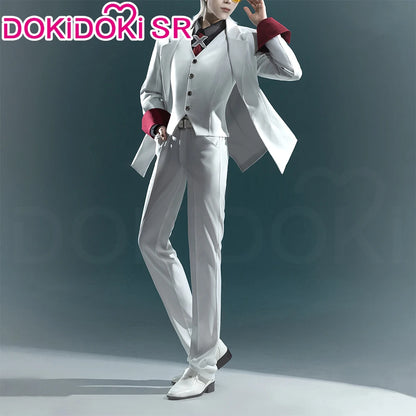 X Cosplay Costume Anime TO BE HERO X DokiDoki-SR Men X Cosplay White Suit Uniform Halloween Cosplay Costume