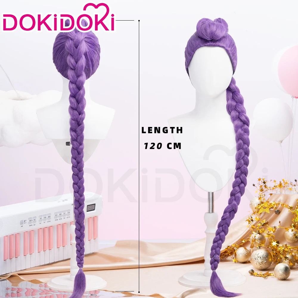 IN STOCK Rumii Zoeyy Miraa Front Lace Wig DokiDoki Women Wig 120cm Long Hair Rumii Cosplay Nails Zoeyy Hat Free Wig Cap