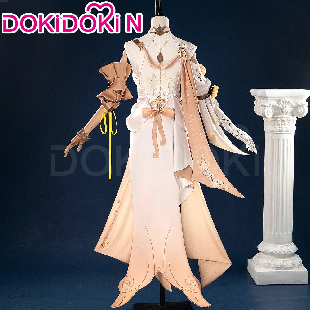 IN STOCK Aglaea Cosplay Costume Game Honkai: Star Rail【XS-3XL】DokiDoki-N HSR Women Halloween Dress Amphoreus Aglaea Plus Size
