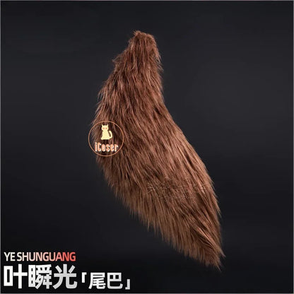 Zenless Zone Zero Ye Shunguang Cosplay Costume Wig Dress Headwear Yunkui Summit Halloween Party for Women Girls Role Play Outfit