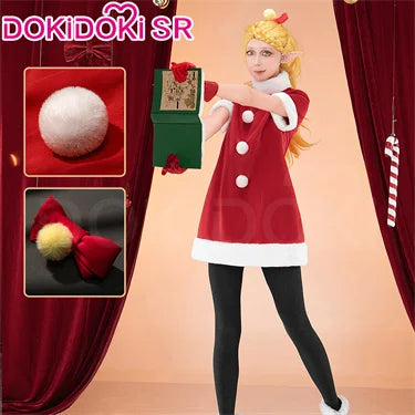 IN STOCK Marcille Donato Cosplay Costume Anime Delicious in Dungeon Cosplay DokiDoki-SR Women Uniform Dress Marcille Cosplay