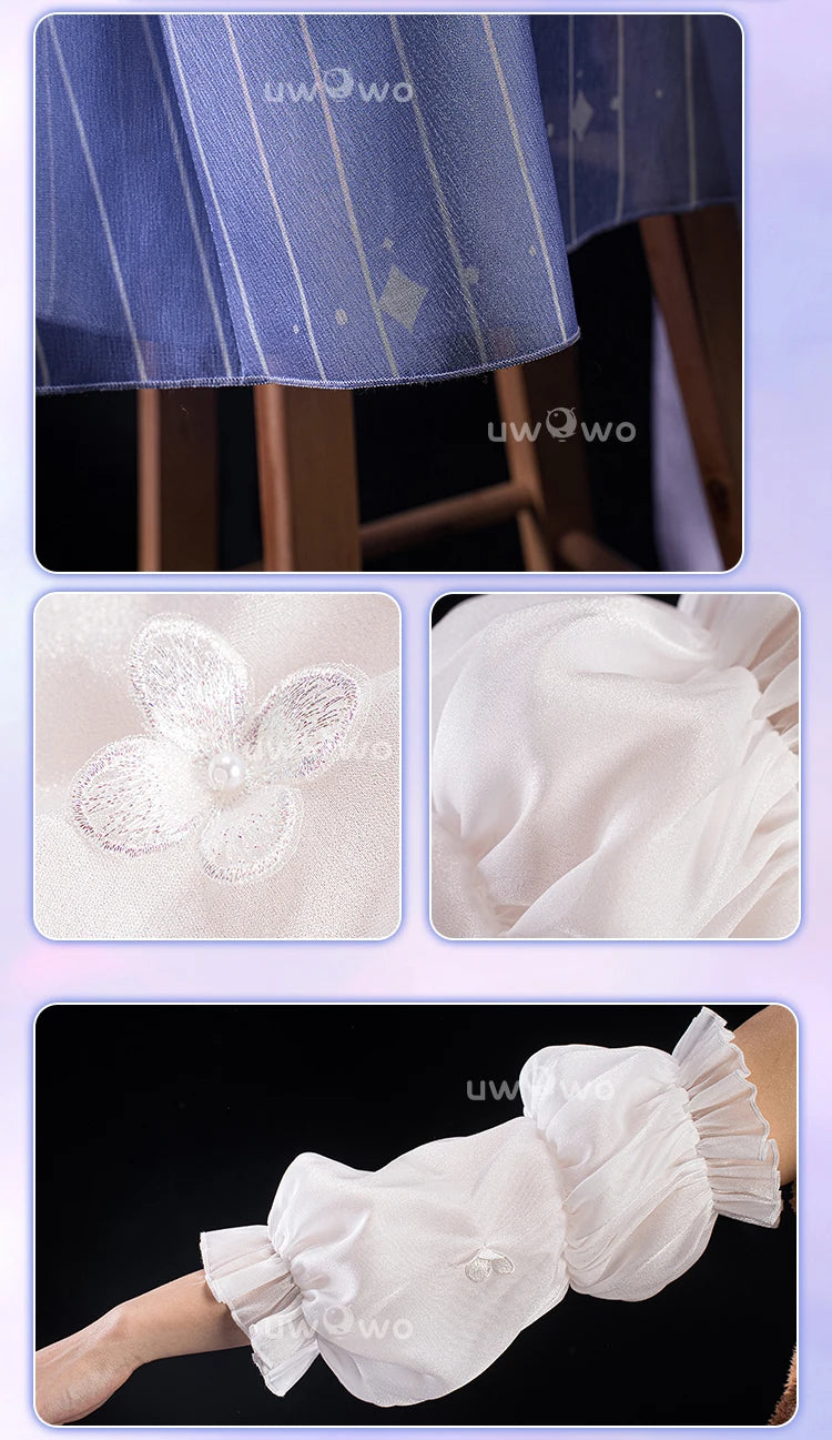 LAST BATCH UWOWO Unicorn Cosplay Game Azurr Lanee Unicorn (Retrofit) Cosplay Costume Dress Halloween Costume