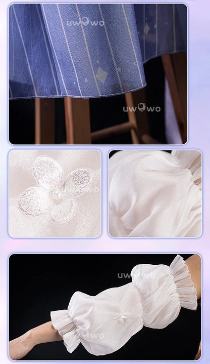 LAST BATCH UWOWO Unicorn Cosplay Game Azurr Lanee Unicorn (Retrofit) Cosplay Costume Dress Halloween Costume