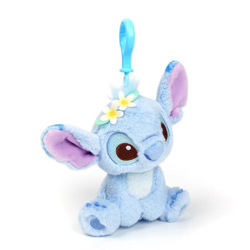 Disney Stitch Angel Toy Story Kawaii Plush Doll Cartoon Anime Stuffed Toy Keychain Pendant Toys Birthday Gift For Kids Boys Girl