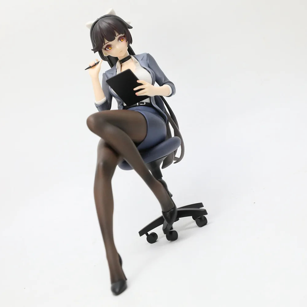 18cm Azur Lane Takao Ver Girl 1/6 Figure Pvc Action Anime Model Game Statue Adult Collectible Doll Toys Xmas Gift