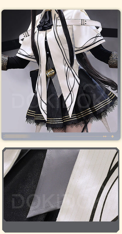 IN STOCK Arturia Virtuosa Cosplay Costume Game Arknights Cosplay DokiDoki-SR Virtuosa Cosplay Arturia Giallo Women Costume