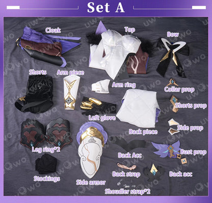 IN STOCK UWOWO Elysia Cosplay Game Honkai Impact 3: Elysia Miss Pink Cosplay Costume With Prop Halloween Costume