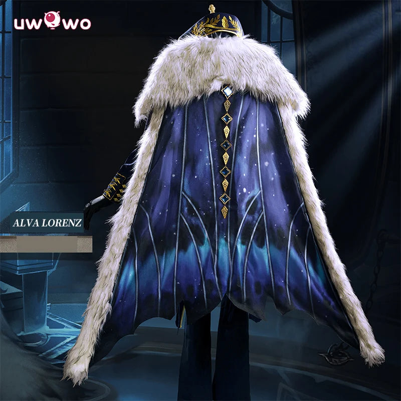 UWOWO Collab Series Game Identity V Prison Warden Hermit Alva Lorenz Cosplay Costume