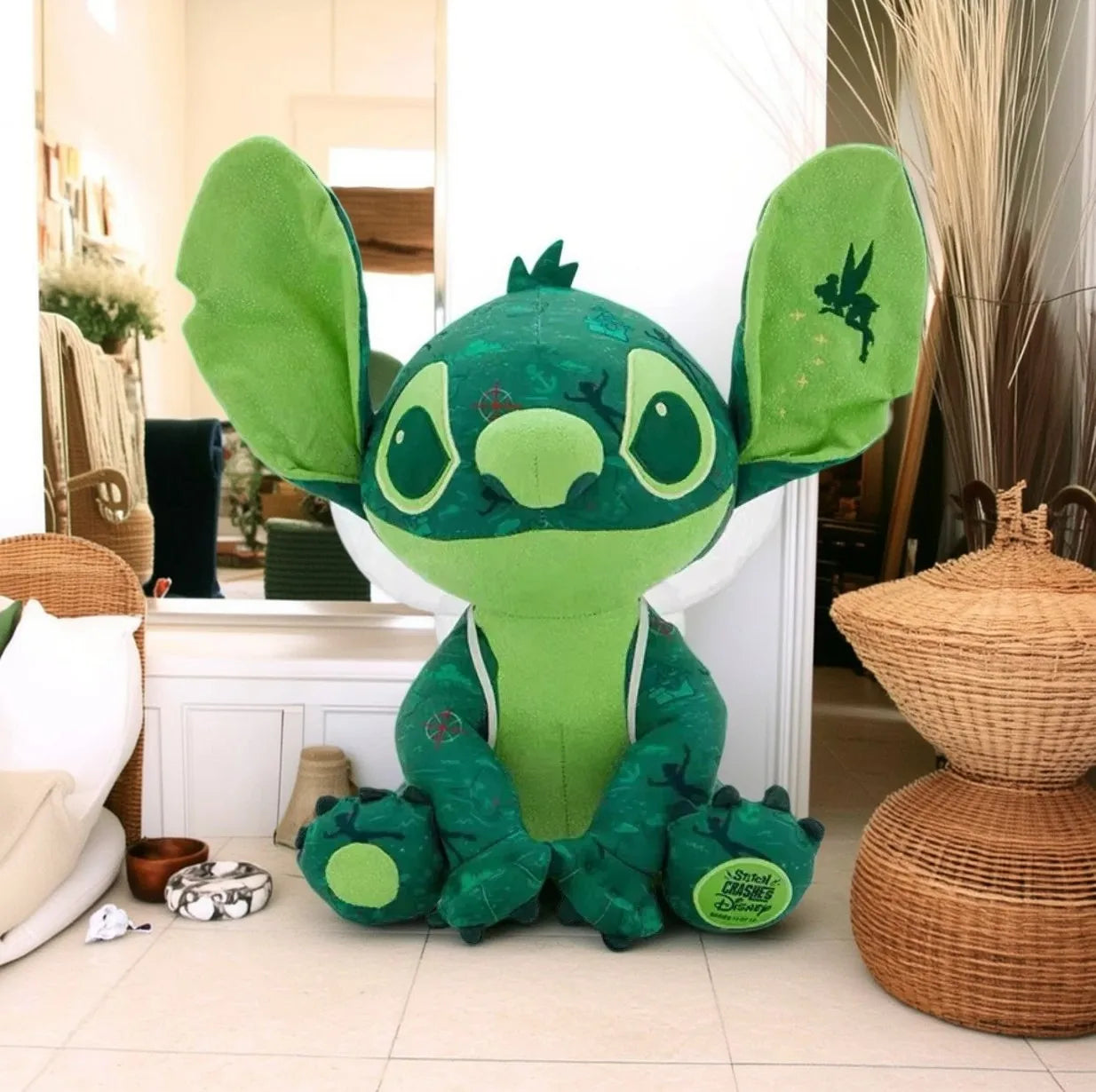 Hot 38cm Cartoon Kawaii Stitch Plush Toys Dolls Colourful Anime Toys Lilo and Stitch Plush Stuffed Toys Birthday Gifts for Kids
