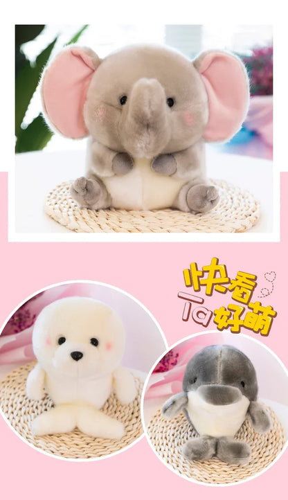 Cute Hamster Rabbit Panda Plush Toy Pig Small Doll Stuffed Animals Stitch Kawaii Envio Gratis Kids Birthday Christmas Gift