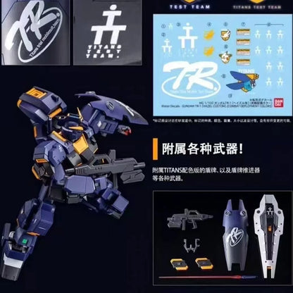 MZ Model HAZEL TR-1 MG 1/100 TITANS Color Assembly Model Kit Toys Action Figures Robot Figurine Plastic Model Gifts
