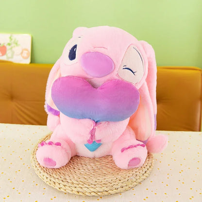 New Disney Lilo&Stitch Cute Cartoon Dolls Toys Kawaii Anime Soft Stuffed Dolls Pillow Appease Toys Birthday Gift for Boys Girls