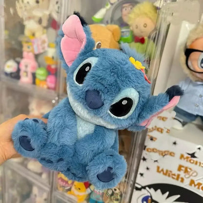 30-55cm Disney Stitch Plush Stuffed Toys Anime Cute Cartoon stand Stich Plushies Dolls Kawaii Pillow Stuffed Kid Birthday Gifts