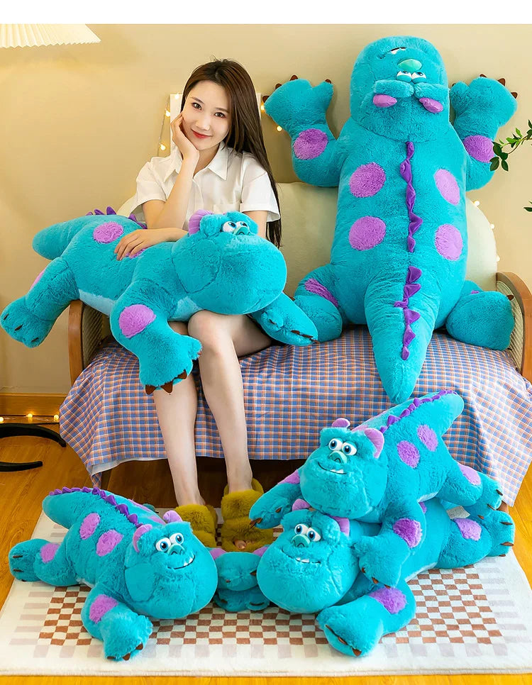 135cm Disney Large James P. Sullivan Stuffed Toys Monsters University Inc. Plush Dolls Kawaii Pillow Hugs With Anime Ornamental