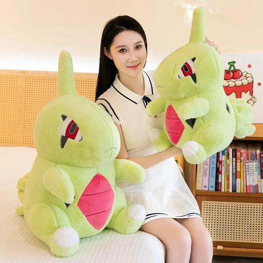 35/70cm Larvitar Pokemon Plush Toys Large Anime Doll Cute Pillow Giant Pokémon Plushie Tyranitar Stuffed Gift for Kids Christmas