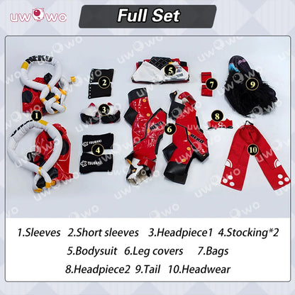 UWOWO Collab Series: Game Zenlesss Zone Zero Nekomiyaa Mana Cosplay Costume