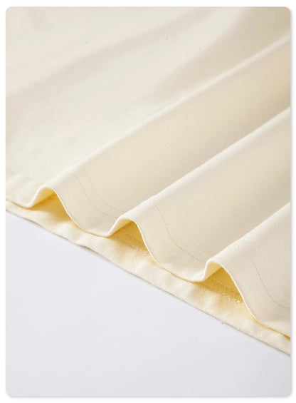 ZODF Trendy Summer 260gsm Cotton Oversized T Shirts For Men Unisex Male Kanye West High Street Solid Tees Brand Tops HY0122