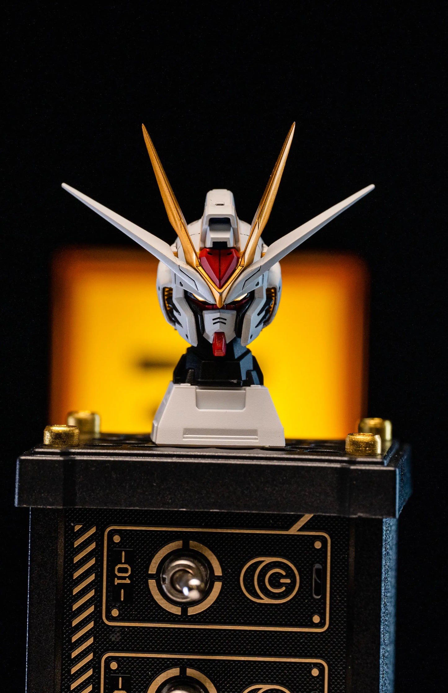 In Stock Minerva Hobby Head Carving STRIKE FREEDOM MG MGEX Assembly Model Kit Fate With Lamp Toy Mecha Model Head Toys Gifts