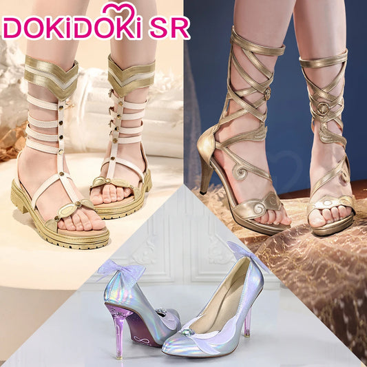 IN STOCK Tribios Cyrene Shoes Cosplay Game Honkai: Star Rail Cosplay DokiDoki-SR Women Amphoreus Cosplay Shoes