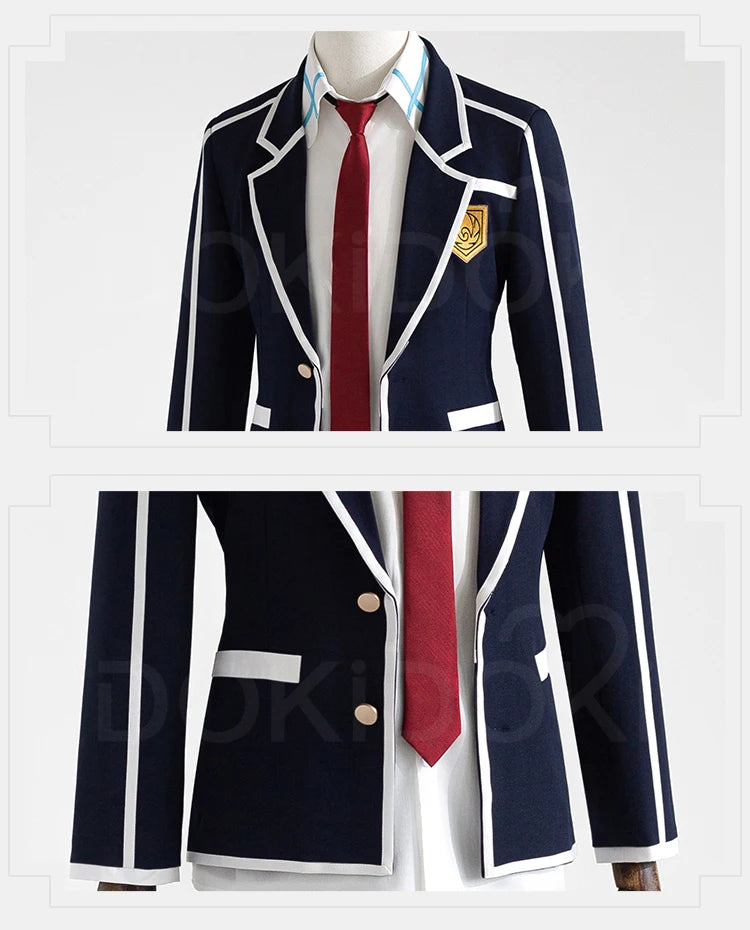 Kiriko Yuuki Asuna Cosplay Costume Anime Sword Art Online【XS-2XL】DokiDoki-R School Uniform Kiriko Cosplay