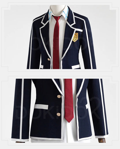 Kiriko Yuuki Asuna Cosplay Costume Anime Sword Art Online【XS-2XL】DokiDoki-R School Uniform Kiriko Cosplay