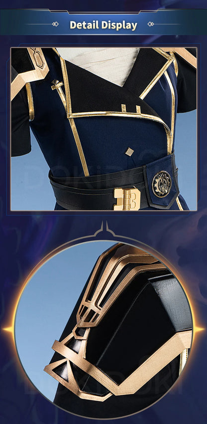 IN STOCK Vii Cosplay Costume Game Cosplay【S-3XL】DokiDoki-SR Women Uniform Suit Vii Costume Halloween Plus Size