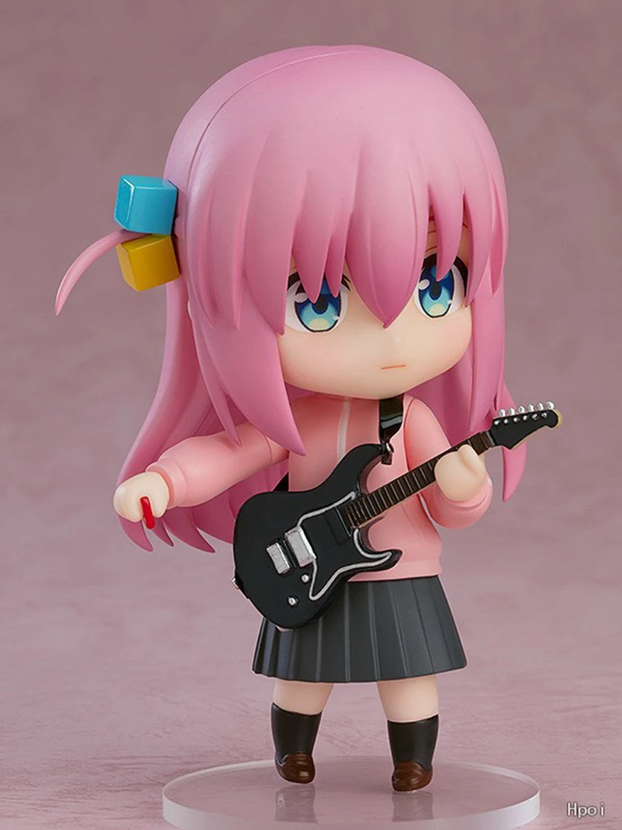10cm BOCCHI THE ROCK! Anime Figure #2069 Gotoh Hitori Action Figure Kawaii Guitarist Girl Figure PVC Collectible Model Toys