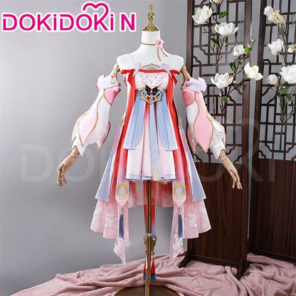 Jinhsi Cosplay Costume Game Wuthering Waves【XS-3XL】DokiDoki-N Women Cute Costume Dress Cosplay Plus Size