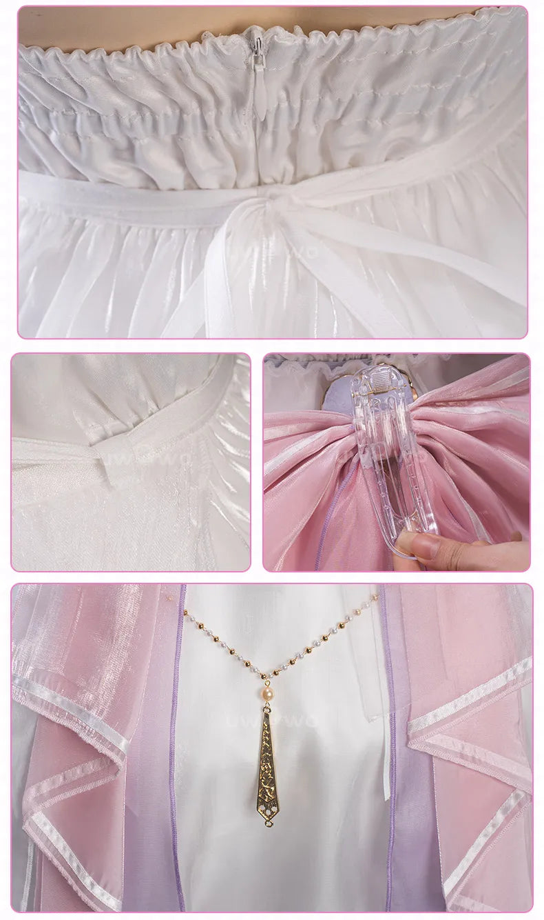 IN STOCK UWOWO Elysia Cosplay Game Honkai Impact 3: Elysia Fanart Blossom Bouquet Cosplay Costume Halloween Costume