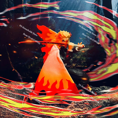 1/12 Rengoku Kyoujurou Anime Figure Mini Red White Cloak Toys Clothes Accessory For 6" Demon Slayer Shf Figma BUZZmod Soldier