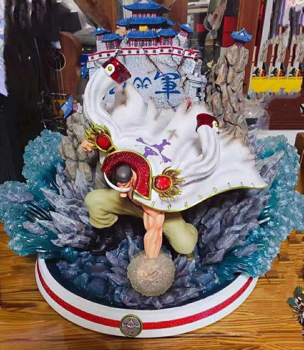 One Piece Figure Mystery Luck Blind Box Lucky Box PVC Luffy Solon Empress Ace Large Handmade Garage Kit Collection Toy Gifts