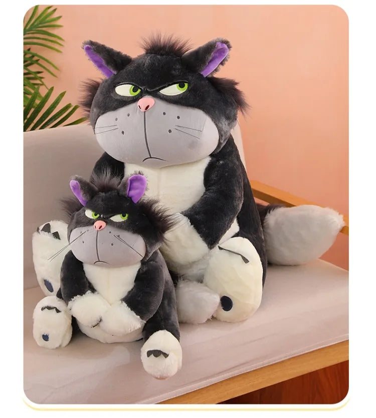 30-60cm Genuine Disney Lucifer Plush Toy Kawaii Stuffed Animal Plush Toys Japan Figaro Cinderella's Cat kids girl Birthday Gifts